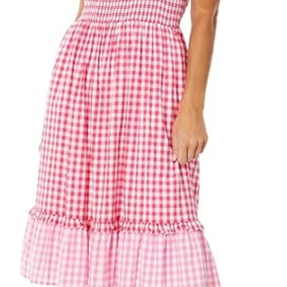 💕Draper James Pink Gingham Sundress💕
